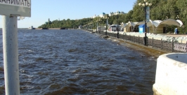 Уровень Амура в Хабаровске опустился почти до 4,5 метров Евгений Попов