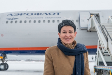 Директор филиала ПАО &quotАэрофлот&quot во Владивостоке Ирина Лапицкая Пресс-служба ПАО &quotАэрофлот&quot